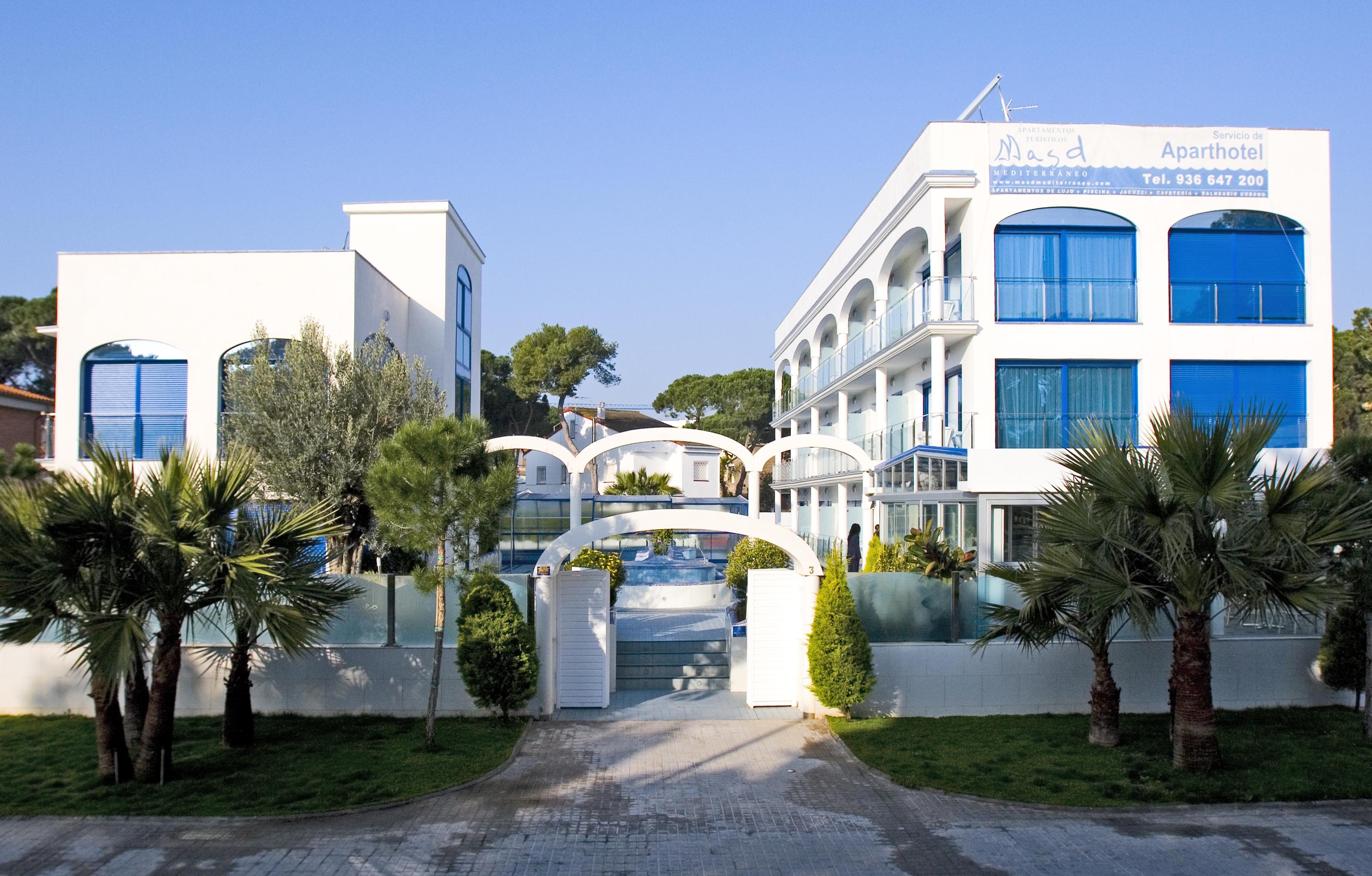 Masd Mediterraneo Hotel Apartamentos Spa カステルデフェルス エクステリア 写真